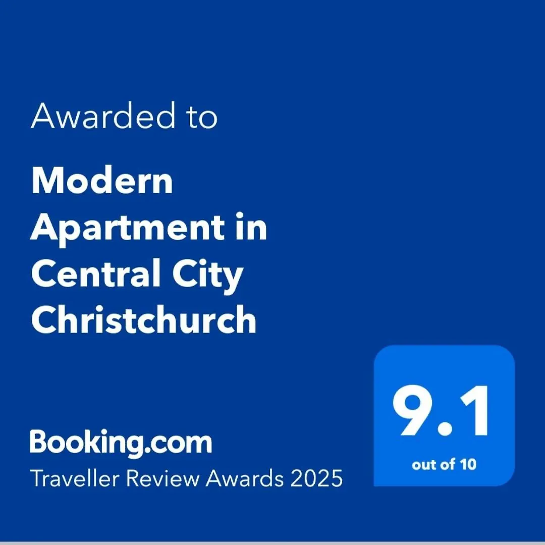 Modern Apartment In Central City Christchurch